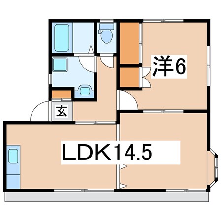 郡山駅 バス17分  北井入口下車：停歩2分 1階の物件間取画像